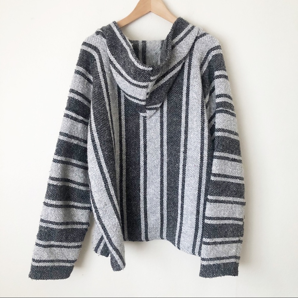 Earth Ragz Mexican Blanket Hippie Pullover Shrug - Picture 7 of 7